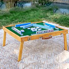 portable mahjong set|steelway Mahjong Table with Tiles Set, Portable Mahjong Game .